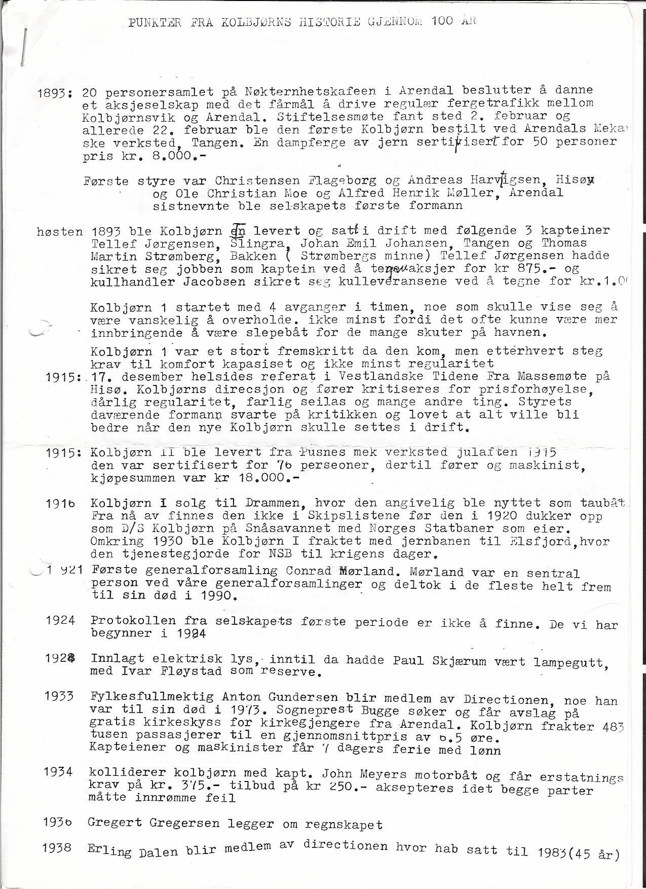 100års punkter, side 1